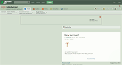 Desktop Screenshot of infinitecold.deviantart.com