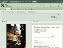 Tablet Screenshot of i-char.deviantart.com