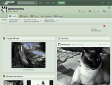 Tablet Screenshot of danielmartins.deviantart.com