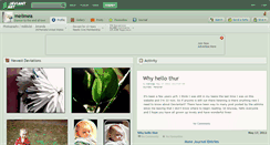 Desktop Screenshot of melimea.deviantart.com