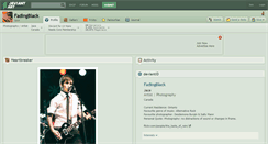 Desktop Screenshot of fadingblack.deviantart.com