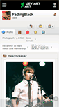 Mobile Screenshot of fadingblack.deviantart.com