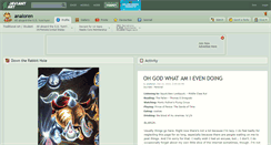 Desktop Screenshot of analoren.deviantart.com