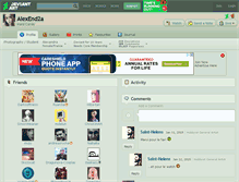 Tablet Screenshot of alexend2a.deviantart.com