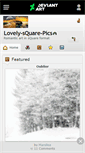 Mobile Screenshot of lovely-square-pics.deviantart.com