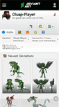 Mobile Screenshot of oluap-player.deviantart.com