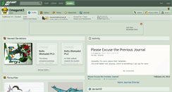 Desktop Screenshot of omegamk5.deviantart.com