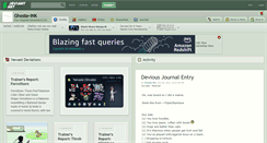 Desktop Screenshot of ghoste-ink.deviantart.com