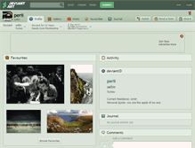 Tablet Screenshot of perii.deviantart.com