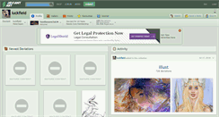 Desktop Screenshot of luckfield.deviantart.com