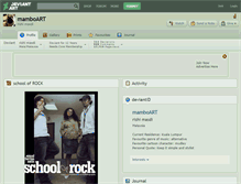 Tablet Screenshot of mamboart.deviantart.com