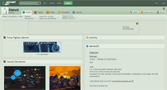 Desktop Screenshot of elaineg.deviantart.com