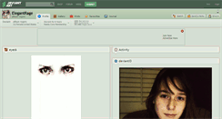 Desktop Screenshot of elegantrage.deviantart.com