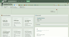 Desktop Screenshot of gaasakuforever.deviantart.com