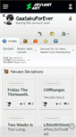Mobile Screenshot of gaasakuforever.deviantart.com