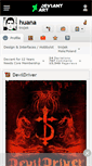 Mobile Screenshot of huana.deviantart.com