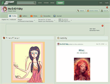 Tablet Screenshot of ms-everyday.deviantart.com