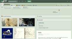 Desktop Screenshot of endwolves.deviantart.com