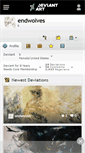Mobile Screenshot of endwolves.deviantart.com