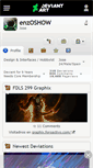 Mobile Screenshot of enzoshow.deviantart.com