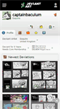 Mobile Screenshot of captainbaculum.deviantart.com