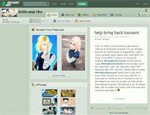 Tablet Screenshot of krillin-and-18.deviantart.com