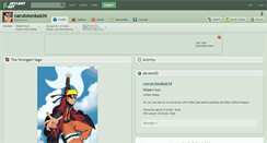 Desktop Screenshot of narutotenkaichi.deviantart.com