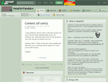 Tablet Screenshot of hetaoni-fandub.deviantart.com