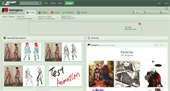 Desktop Screenshot of malregima.deviantart.com