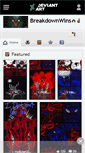 Mobile Screenshot of breakdownwins.deviantart.com