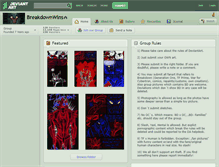 Tablet Screenshot of breakdownwins.deviantart.com