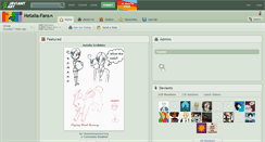 Desktop Screenshot of hetalia-fans.deviantart.com