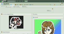 Desktop Screenshot of dawnfrost3.deviantart.com
