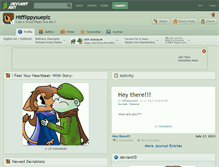 Tablet Screenshot of htfflippysueplz.deviantart.com