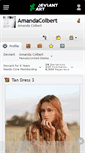 Mobile Screenshot of amandacolbert.deviantart.com