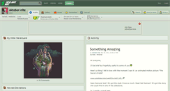 Desktop Screenshot of oktober-nite.deviantart.com
