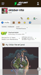 Mobile Screenshot of oktober-nite.deviantart.com