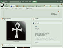 Tablet Screenshot of nully1.deviantart.com