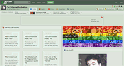 Desktop Screenshot of on2xsecretprobation.deviantart.com