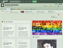 Tablet Screenshot of on2xsecretprobation.deviantart.com