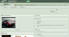 Desktop Screenshot of cheetora.deviantart.com