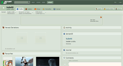Desktop Screenshot of kubetti.deviantart.com