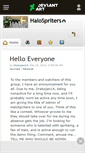 Mobile Screenshot of halospriters.deviantart.com