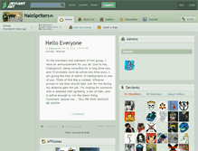 Tablet Screenshot of halospriters.deviantart.com