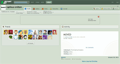 Desktop Screenshot of captious-smitten.deviantart.com