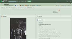 Desktop Screenshot of halcali.deviantart.com