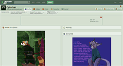 Desktop Screenshot of cylu-chan.deviantart.com