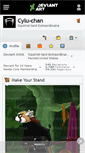 Mobile Screenshot of cylu-chan.deviantart.com