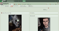Desktop Screenshot of paulvincent.deviantart.com