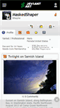 Mobile Screenshot of maskedshaper.deviantart.com